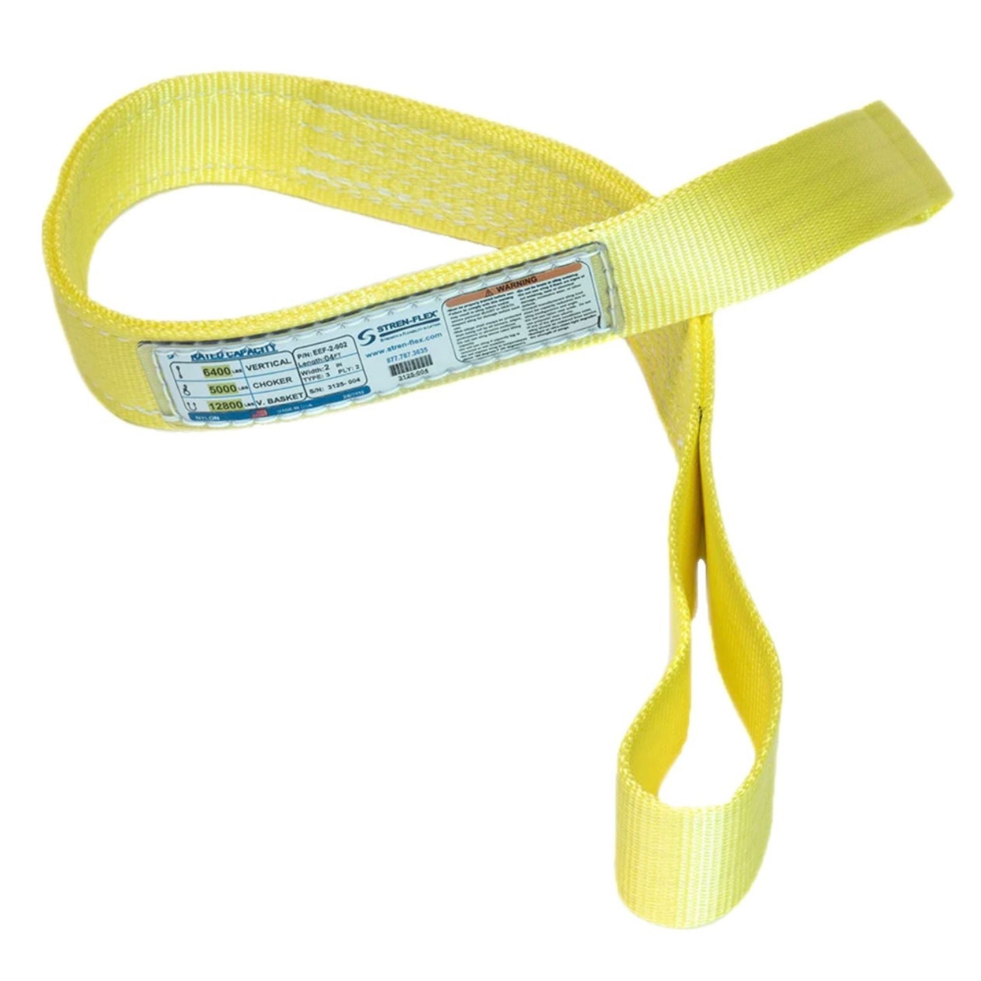 StrenFlex Type 3 Nylon Flat Eye & Eye Web Slings