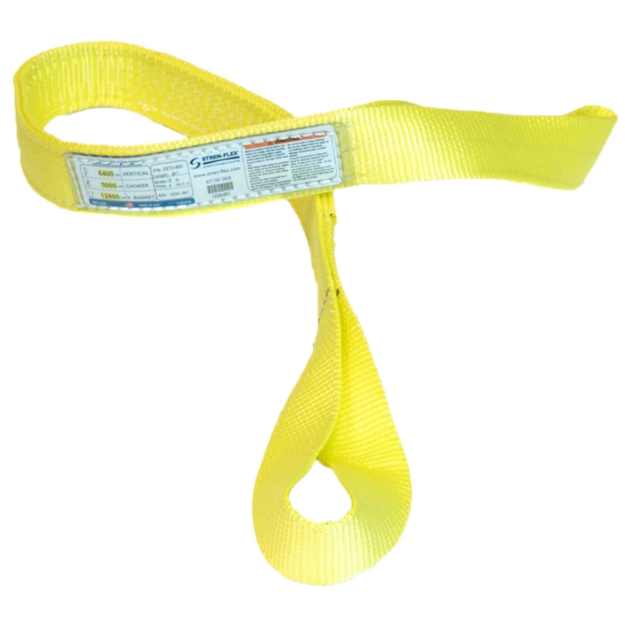 StrenFlex Type 4 Nylon Eye & Eye Twist Web Slings