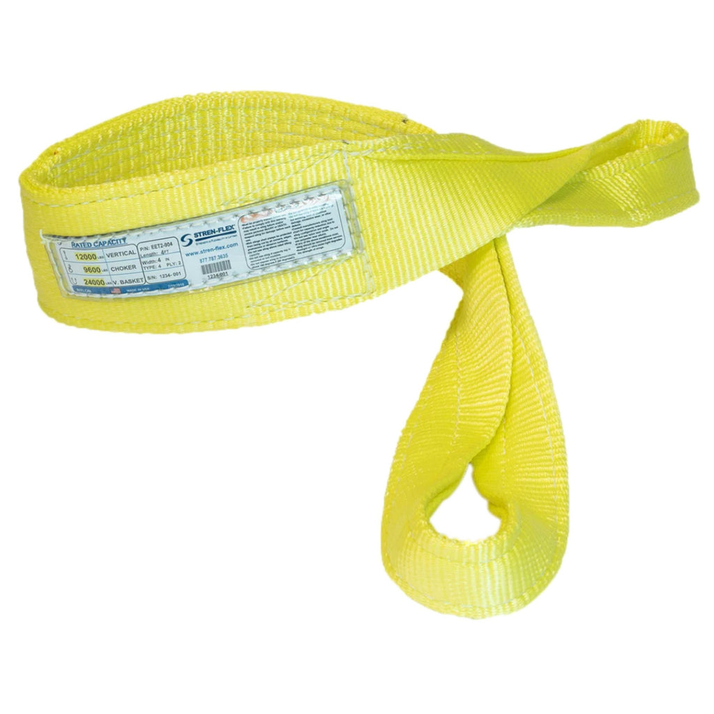 StrenFlex Type 4 Nylon Eye & Eye Twist Web Slings