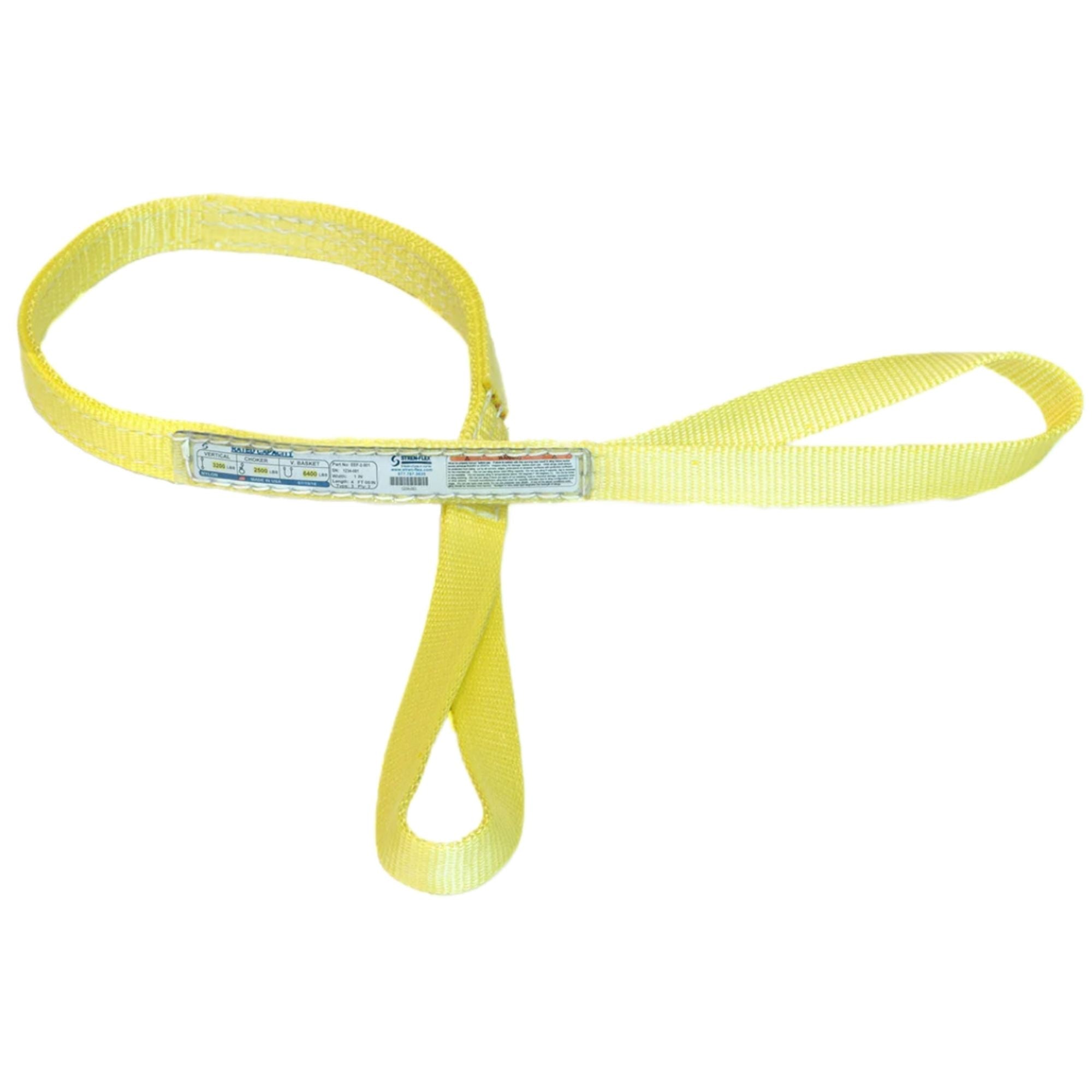 StrenFlex Type 4 Nylon Eye & Eye Twist Web Slings