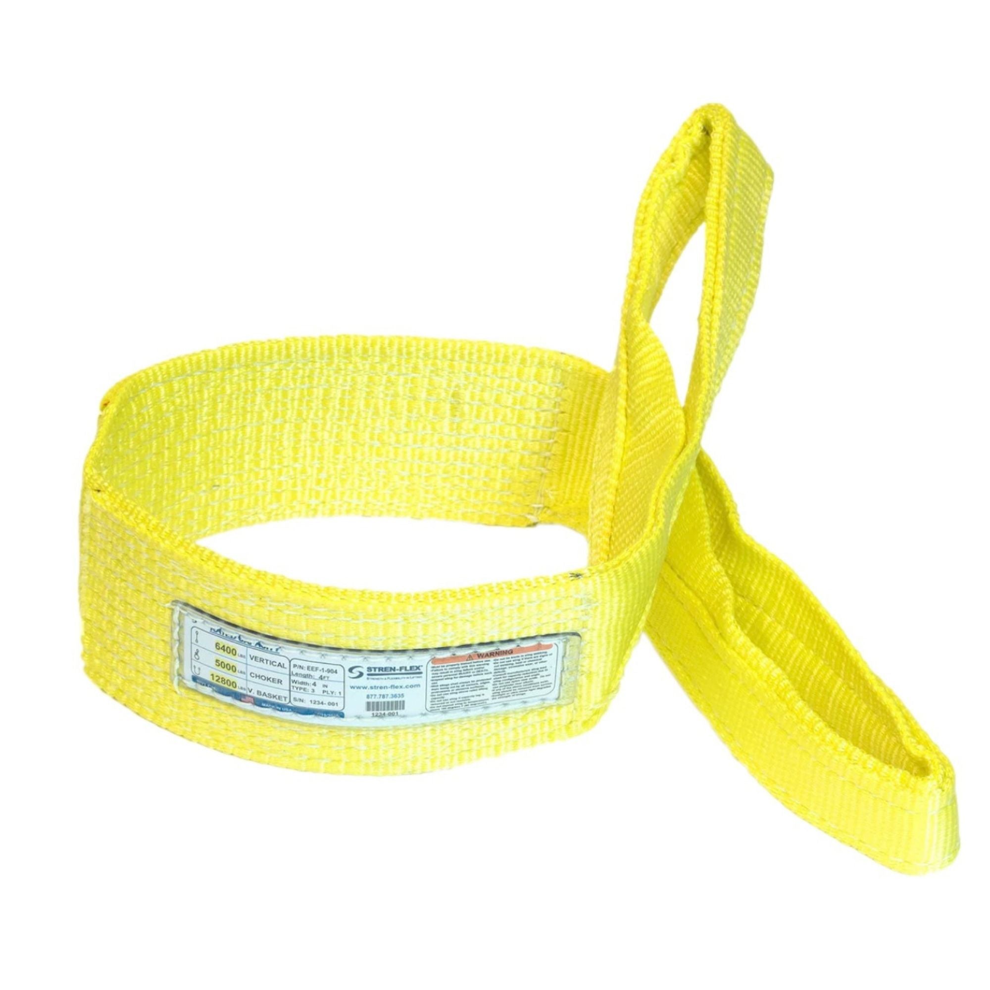 StrenFlex Type 3 Nylon Flat Eye & Eye Web Slings