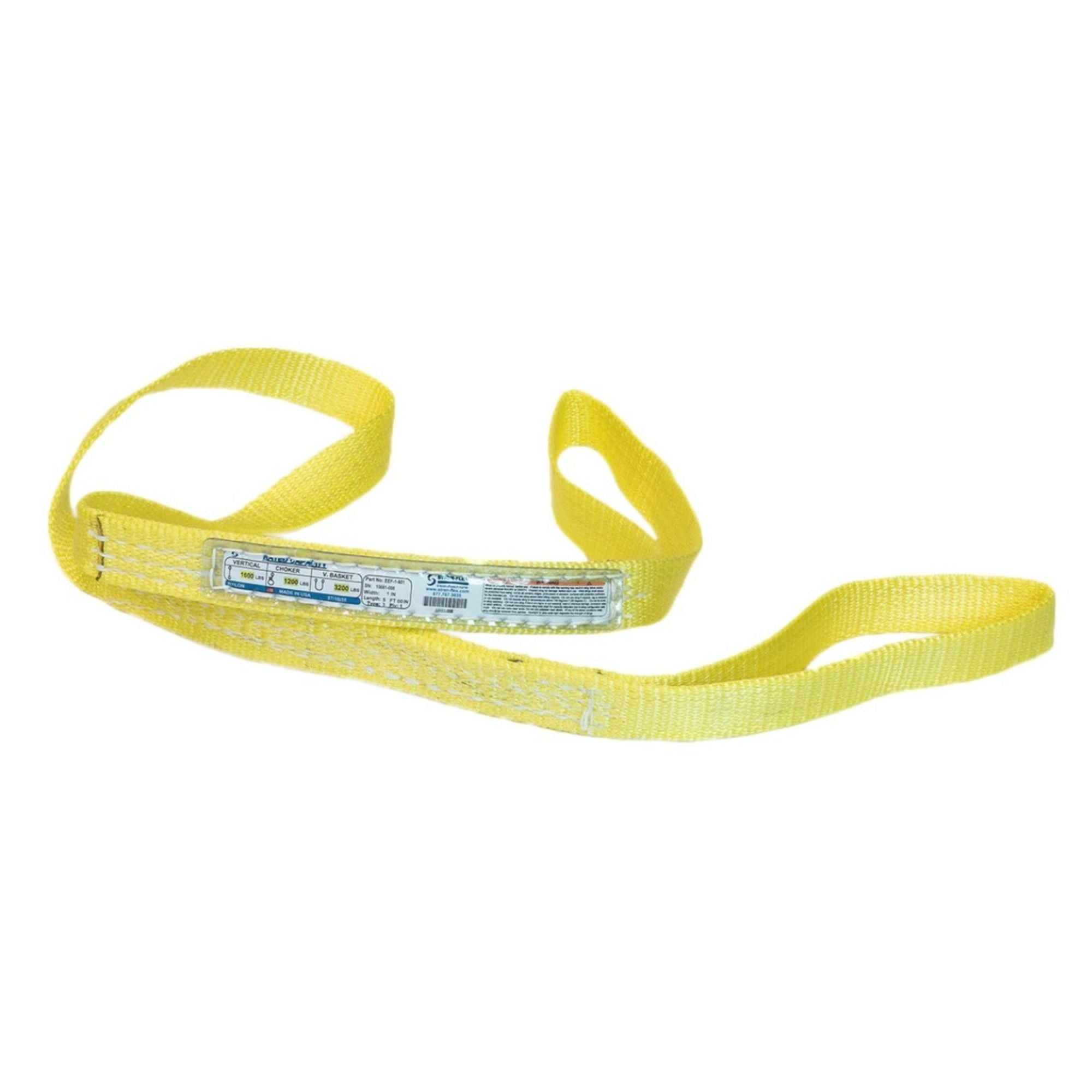 StrenFlex Type 3 Nylon Flat Eye & Eye Web Slings