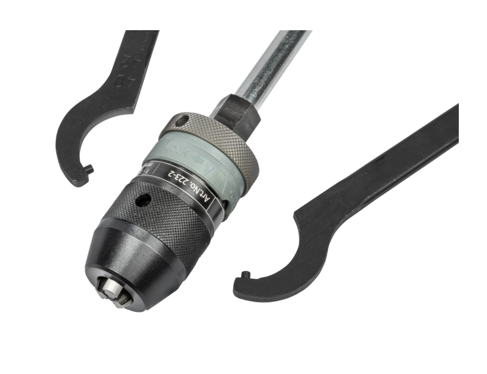 KUKKO 223-2 Dowel Pin Puller Set with Sliding Hammer (1–13 mm)