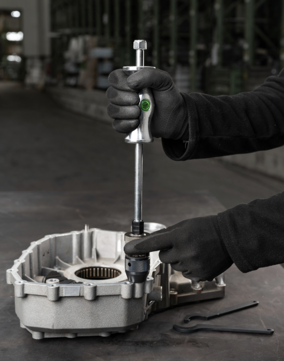 KUKKO 223-2 Dowel Pin Puller Set with Sliding Hammer (1–13 mm)