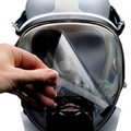 CleanSpace Full Face Mask Tear-Off Visor Anti-Scratch Protectors (Pack of 10)
